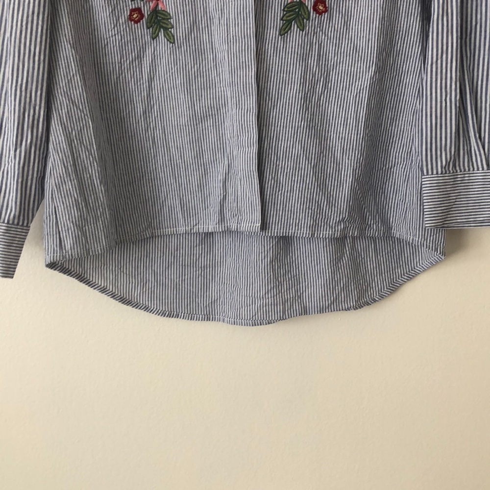 Embroidered Button Up - Picture 4 of 5